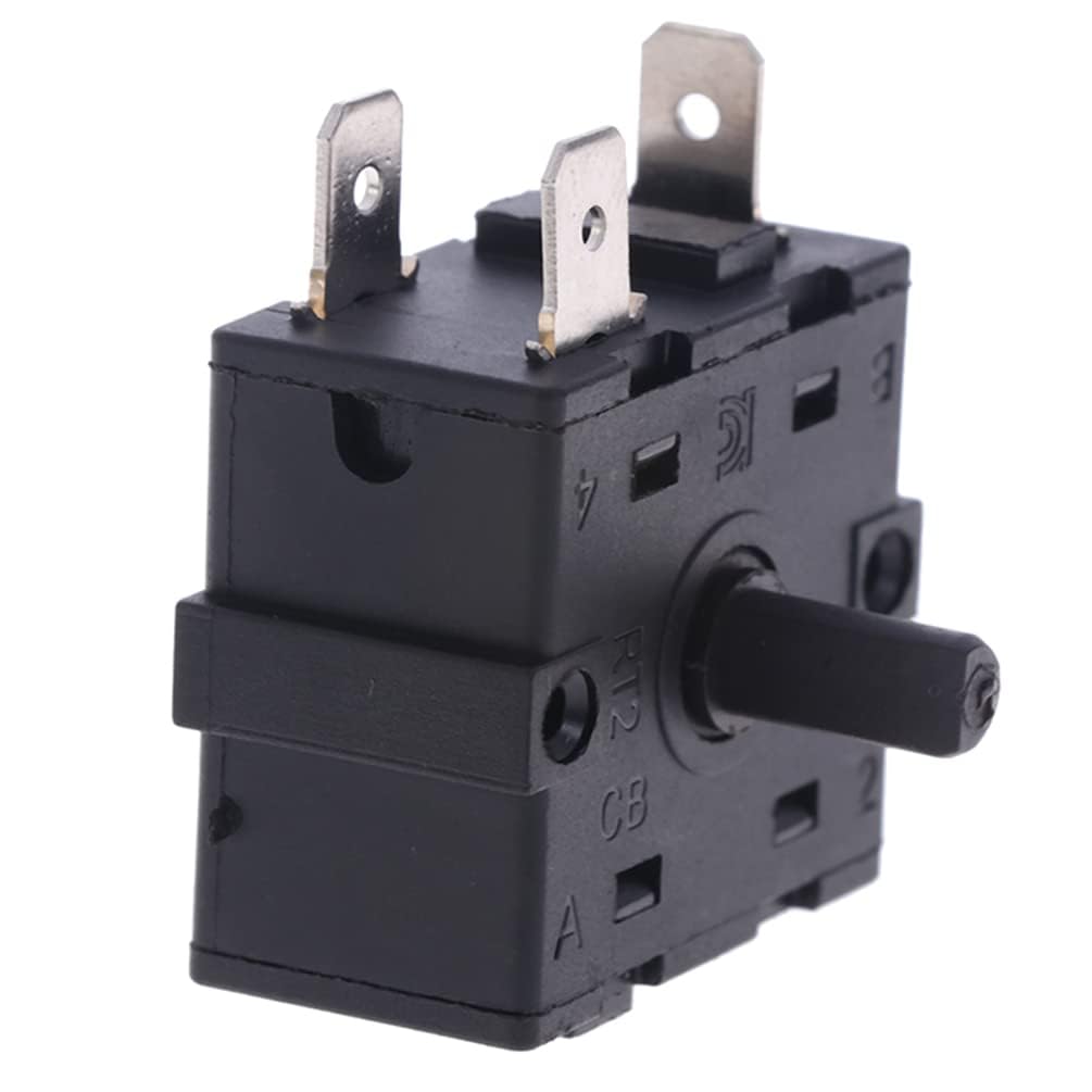 Heat Convector| 55 3-Pin 3-Positions| Oven Heater Rotary Switch For FZ31-9 16A T125 (Pack of -2)-image-11