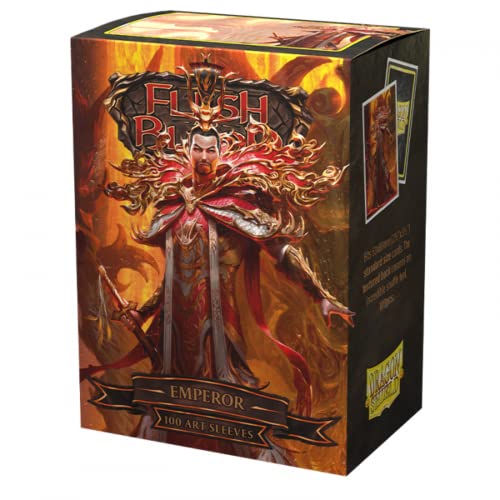 Pochettes Dragon Shield anti-reflet Flesh & Blood Empereur de Volcor mat