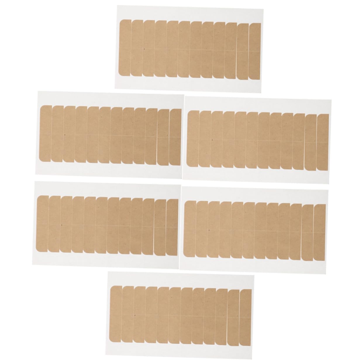 NULYLU Hair Extension Tape Double Sided 12 Piece/Sheet Tape Replacement for Hair Extensions Tabs for Lace Wigs Wig Dress up