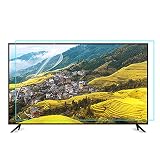 Film De Protection Anti Lumière Bleue 43-65 Pouces, Film De Protection Anti-UV, Résistant À l'huile Et À l'eau pour Les Écrans LCD, LED, 4K OLED Et QLED BDTV,39' 856 * 478