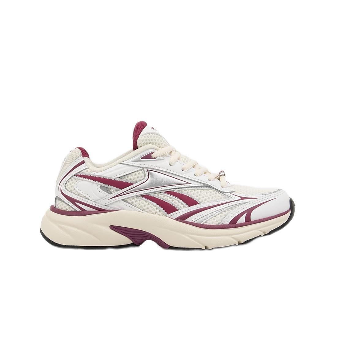 Reebok Women's Belwave Trainers, White/Chalk/Very Berry, 37.5 EU