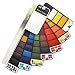 Dainayw Watercolor Paint Set - 42 Colors Professional Travel Pocket Watercolor Kit, with 1 Round Water Brushes, Christmas Gift for Artist, Kids & Adults Outdoor Painting