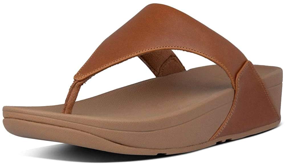 FitFlopLulu Leather Toe Post womens Sandals