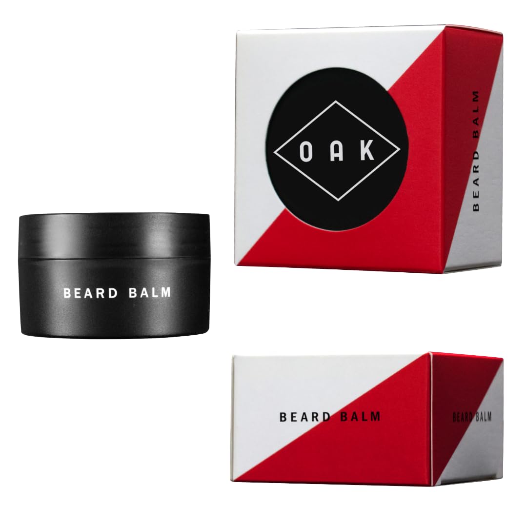 OAK BEARD BALM Baume à barbe (50 ml): confère de la souplesse. Apporte une tenue subtile et un léger éclat. Soin naturel destiné aux hommes portant une barbe pleine.