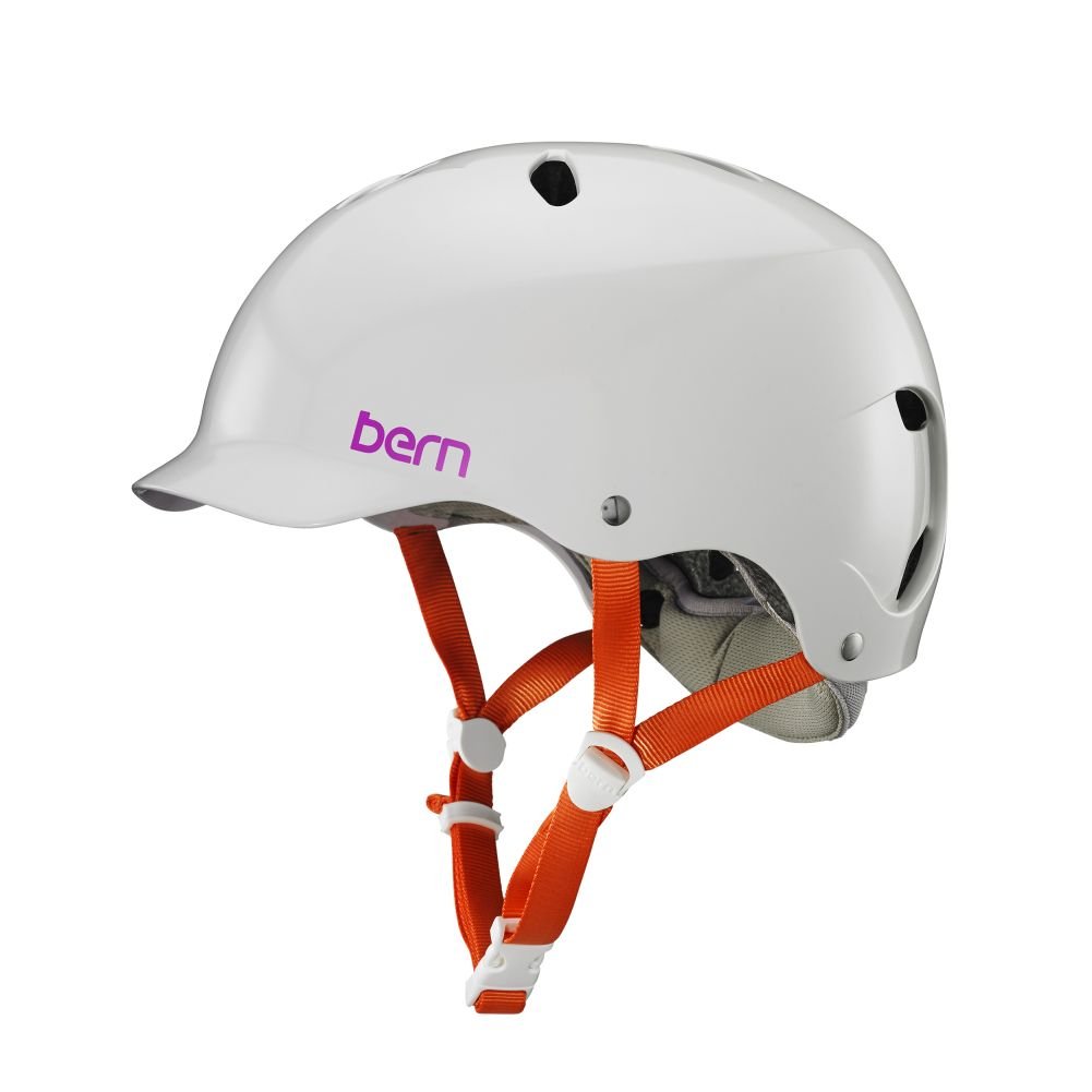 Bern Erwachsene Helm Lenox, satinweiß (ohne MIPS), Gr. S (52-55,5cm) Auto & Motorrad