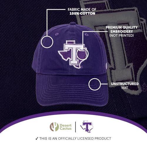 Gorra bordada ajustable estilo Tarleton State University miniatura 4