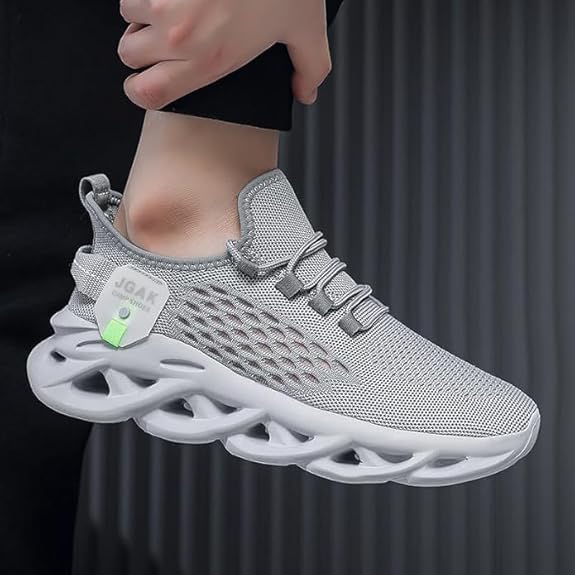 Image of Mens Running Walking Tennis Shoes Mens Casual Fashion Gym Hiking Shoes for Men Sneakers Work Breathable Comfortable Lightweight