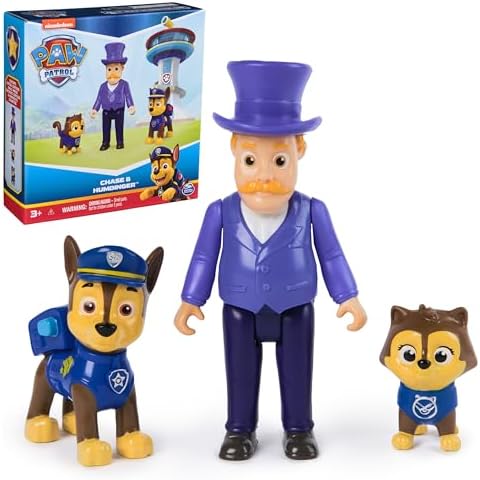 Paw Patrol Chase & Humdinger Figures Set, Kids Toys for Boys and Girls Ages 3 and Up Cover