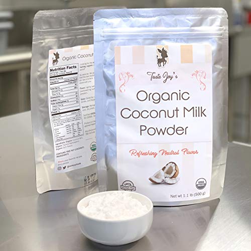 Premium Organic Coconut Milk Powder by Taste Joy (1.1lb) - Gluten Free, Vegan & Dairy Free - Thumbnail 3
