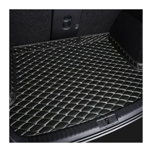 Tapis de coffre pour Jaguar I-PACE 2018-2022 sur mesure noir et beige