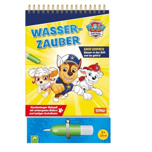 PAW Patrol Wasserzauber Malbuch für Kinder