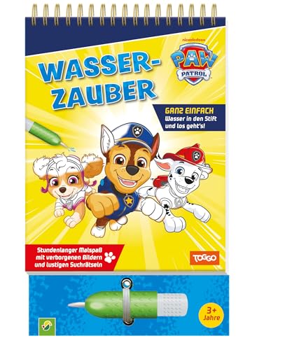 PAW Patrol Wasserzauber - Wassermalbuch ab 3 Jahre: Wasser...