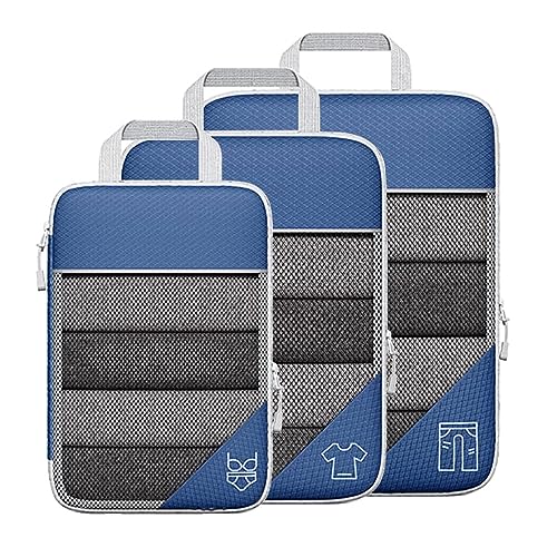 3/6 個ポータブル軽量スーツケースポーチ圧縮梱包キューブ旅行収納袋セット靴バッグメッシュビジュアルストレージポーチセット