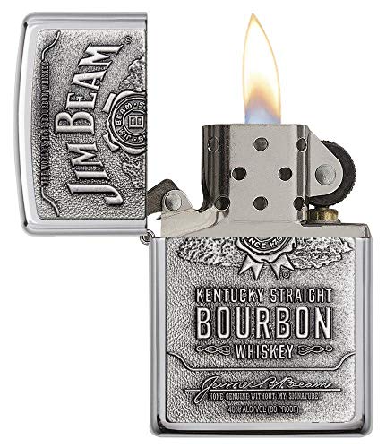 Originele Jim Beam Zippo | met metalen plaat | klassieker - Image 4