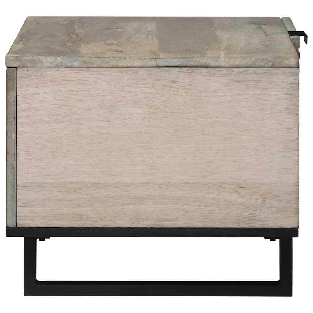 Tavolino da salotto bianco, 80 x 50 x 40 cm, in legno, moderno, con spazio e ripiano, per soggiorno, salotto, ufficio, design elegante, facile da montare, versatile