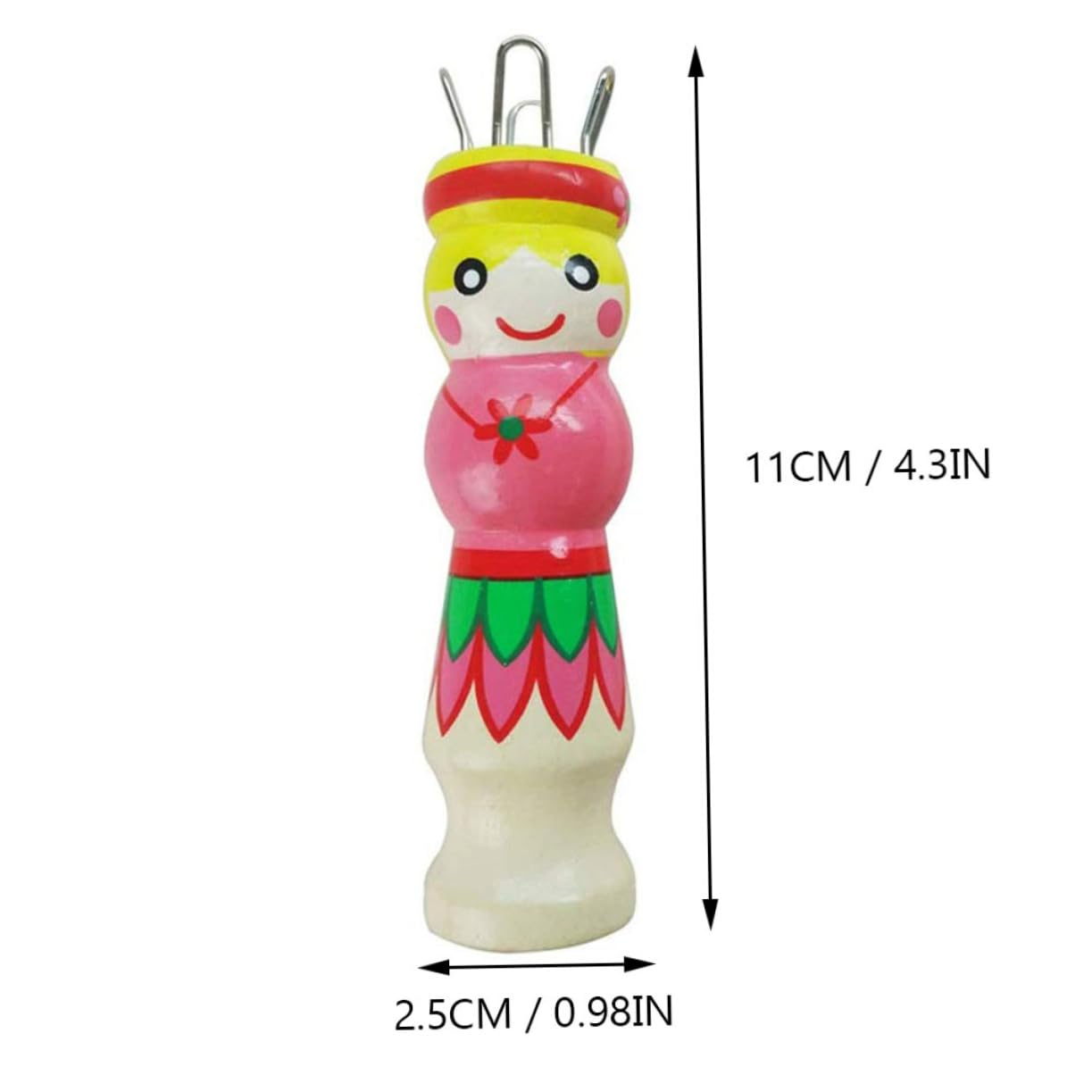 Operitacx Wooden Knitting Tool Kit Hand Tool for Knitting Crochet Ideal for DIY Crafts Boys and Girls Learning