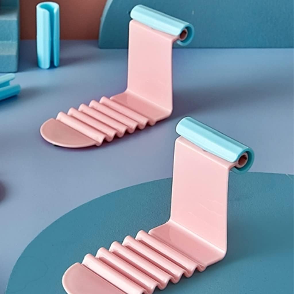 Sheet Fixing Clips Plastic Invisible Non-Slip Clips Quilt Bedspread Clips Fasteners Fasteners Anti-Running Mattress e (Color : Multi-Colored) (Multicolor)