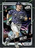 2024 Topps Chrome Cosmic #25 Curtis Mead Tampa Bay Rookie Baseball Card - Sportscard Superstore