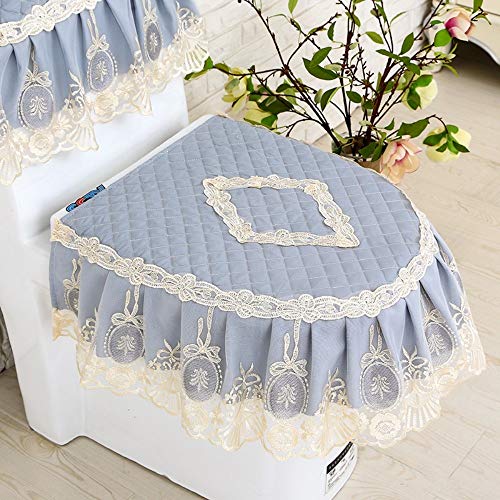 OLIMY Toilettensitzauflagen Waschbares Toilettensitzkissen Toilettensitzkissen Toilette Große Toilette (Color : Multi-Colored) – Bild 5