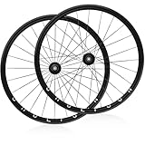 Moyeux avant et arrière : 20 trous à l'avant, 24 trous à l'arrière, espacement des entretoises 100 mm à l'avant, 120 mm à l'arrière, compatible avec les freins V-brake, moyeu super lubrifié avec conception à double pignon fixe, qui roule très facilement, ce qui améliore la lubrification et vous permet de profiter davantage de votre balade.