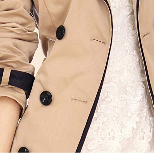 Chic and Cozy: The Beige Womens Long Sleeve Quilted Jacket – Your Go-To for Fall and Winter Adventures! - Image 9