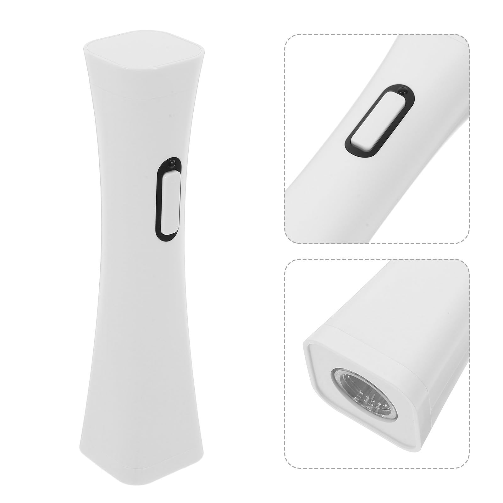 Abridor de Vino Eléctrico Portátil y Compacto, Abs Blanco