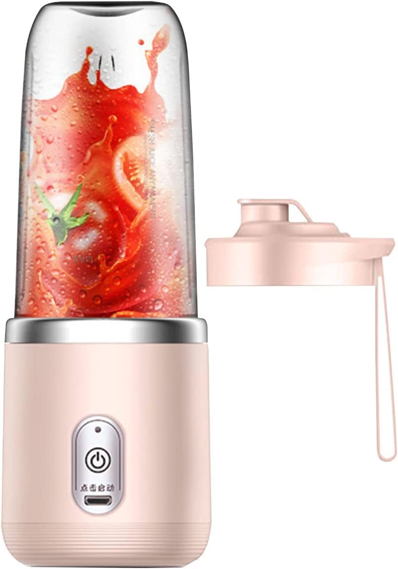 Portable Blender,Personal Blender with USB Rechargeable Mini Fruit Juice Mixer,Personal Size Blender for Smoothies and Sha...
