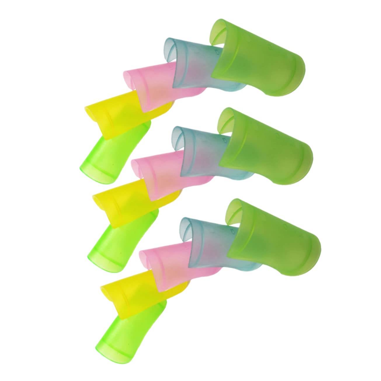 LIFKOME 15pcs Durable Flute Protectors Easy Install Protective Covers for Flute Film Random Colors Lightweight and Portable Random Color