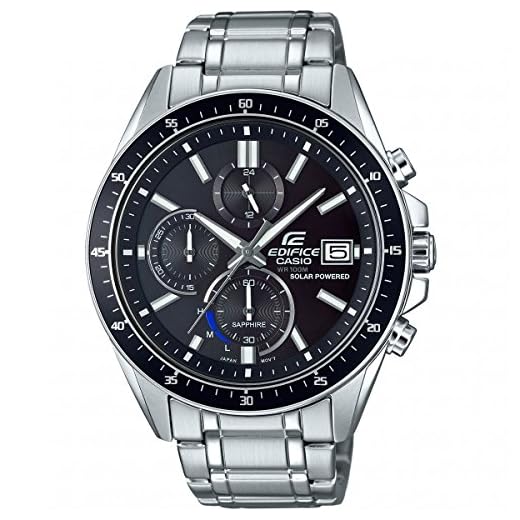 CASIO EDIFICE Reloj Cronógrafo para Hombre de Cuarzo con Correa en Acero Inoxidable EFS-S510D-1AVUEF
