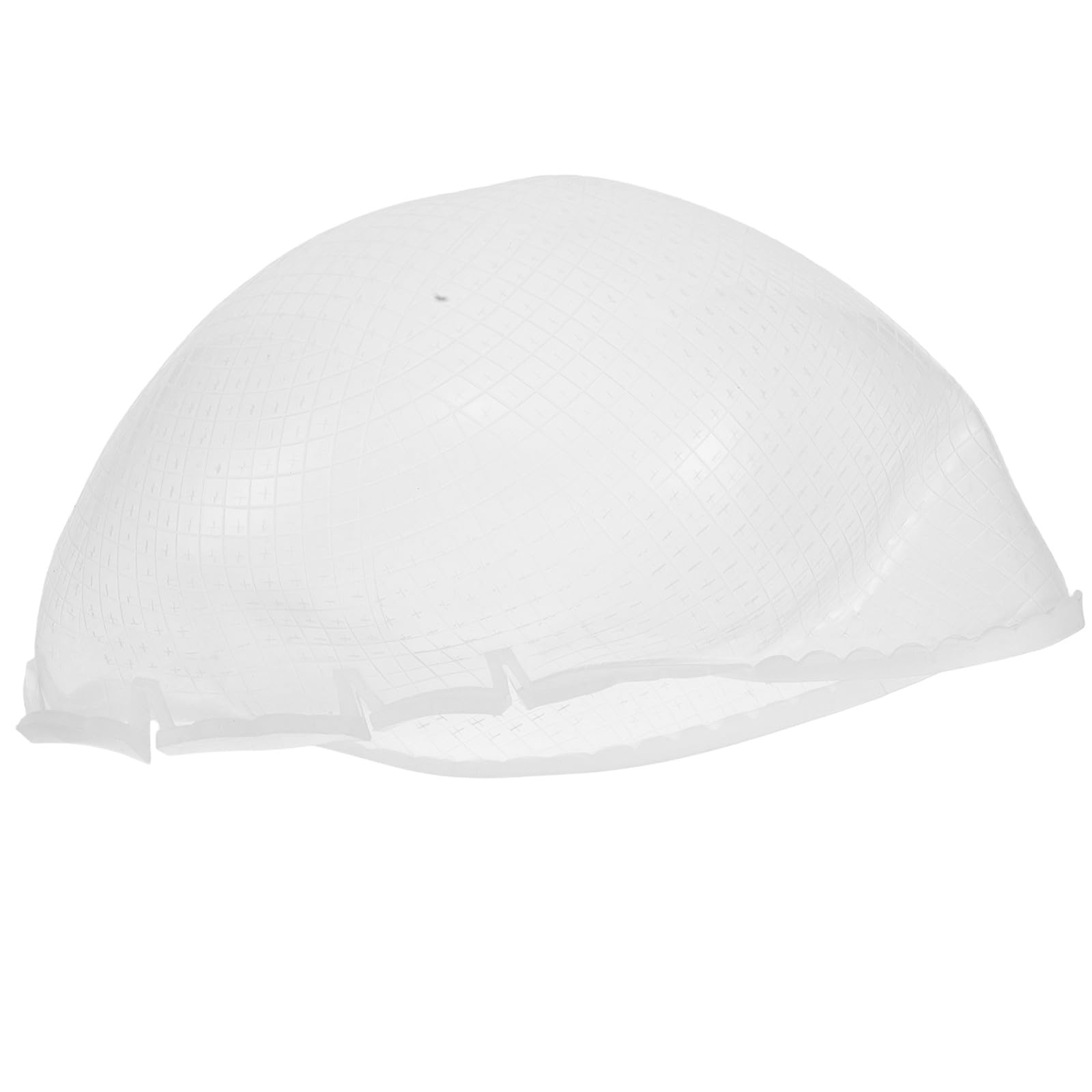 Zerodeko Gorro de Silicona para Teñir el Cabello con Agujeros Cruzados, Elástico y Reutilizable, Aplicación Precisa para Salón y Uso Doméstico