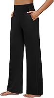 Fireswan Women's Wide Leg Yoga Pants High Waist Buttery Soft Stretch Lounge Sweatpants with Pockets