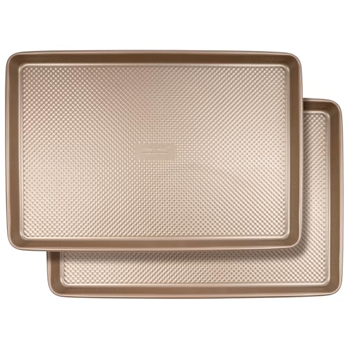 David Burke Set of 2 Cookie Sheets:17in/17in
