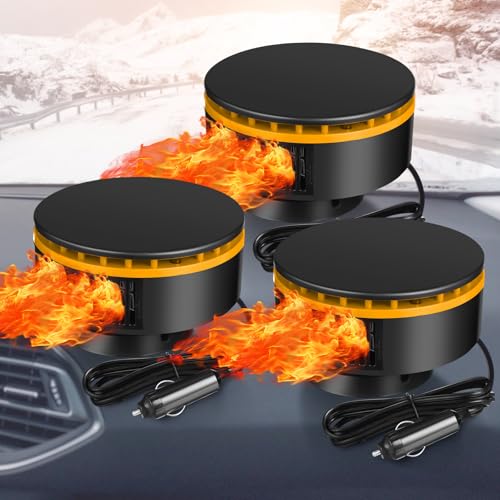 Chauffage portable 12V voiture Tuanse de 150W avec ventilateur de pare-brise