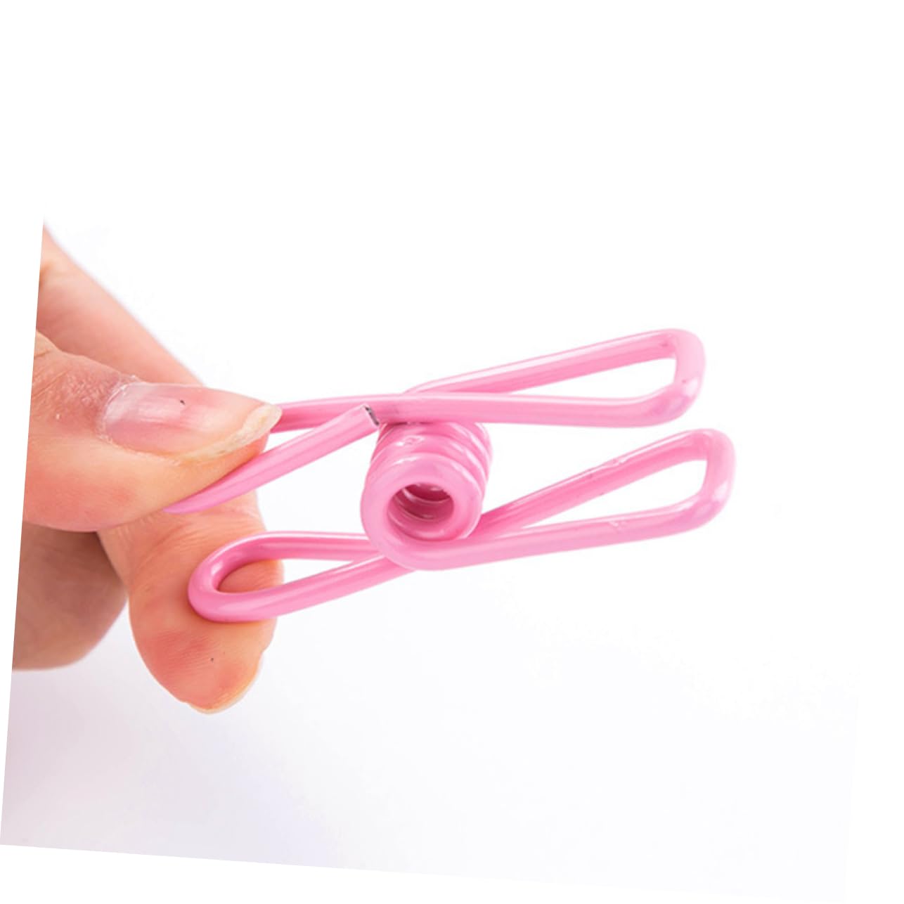Mollette per Bucato Colorate e Clip Antiscivolo in Plastica e Metallo, Fermagli Resistenti per Trapunte e Lenzuola, 70 Pezzi per Uso Domestico e Stendibiancheria Colore Casuale