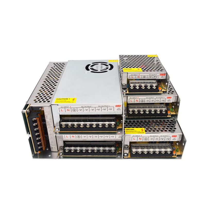 Alimentatore DC 12V 9V 12V 15V 24V DC 12V 15V 24V Adattatore di corrente AC 110V 220V a 5V 12V Striscia LED di alimentazione CCTV (12V, 50A)