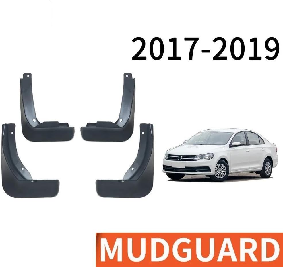 Auto Parts For Santana 2017-2019 Mudguard Mudflaps Front Rear Flares Splash Guards Cover Car Accessoie