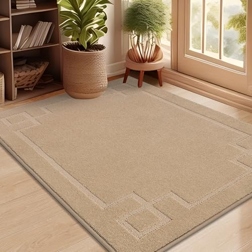 BEQHAUSE Door Mat Beige
