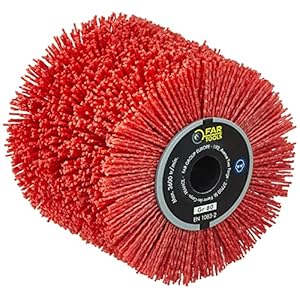 Fartools 110886 nylon schuurborstel Ø 120 mm – L 100 mm voor Renovator REX120C, REX200 en REX-H200 voor het verwijderen/verwijderen/reinigen