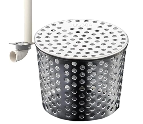 Dachrinnen Laubschutz Edelstahl 304, Rostfrei Regenrinnen Laubschutz Dachrinne, Fallrohrschutzwetterfest, Fallrohrfilter, Dachrinnenschutz Verhindert Verstopfungen, Laubstreu und Nagetiere