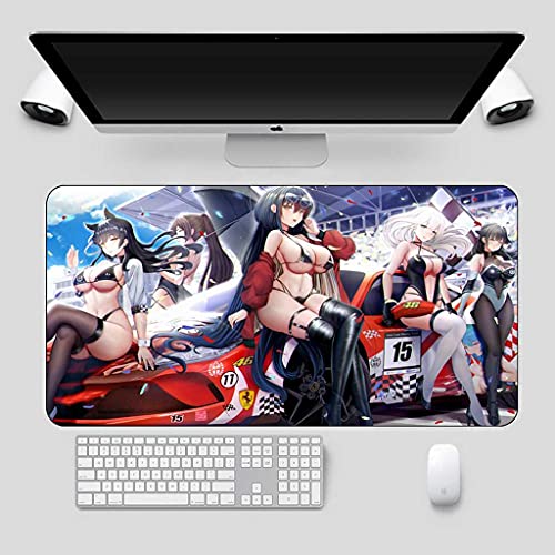 Tapis de souris XXL manga 900x400mm antidérapant pour PC
