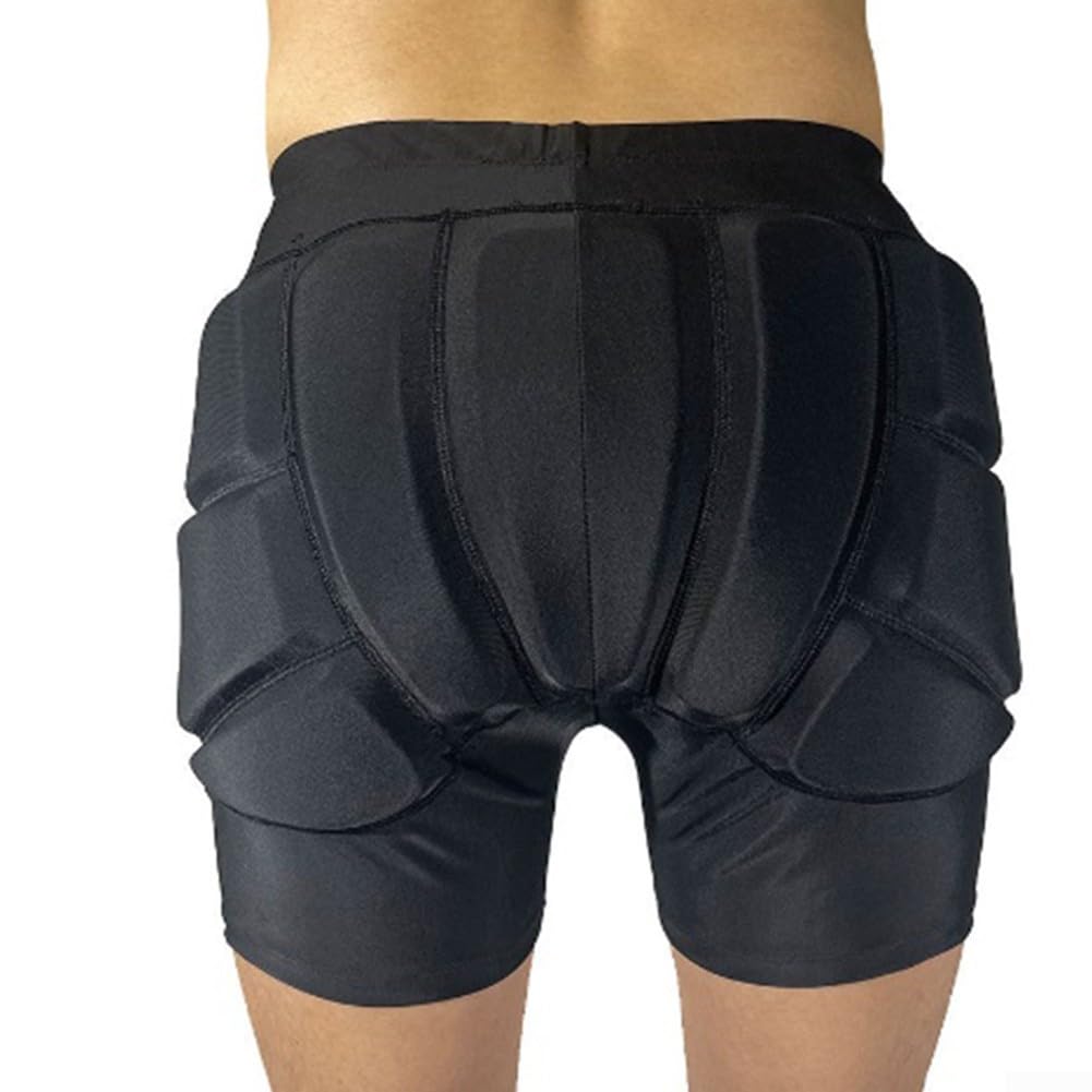 Shorts Nylon Spandex Acolchados para Esquí y Patinaje