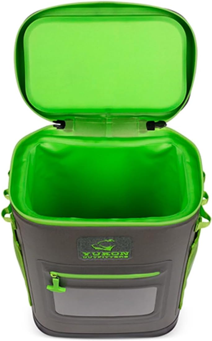 Yukon Outfitters Hatchie Backpack Cooler, 54-Liter Durable Insulated Cargo-Ready Outdoor Hiking Watersports Meals & Beverages Daypack Cooler w/Airtight Zippers, Padded Straps & Carry Handle