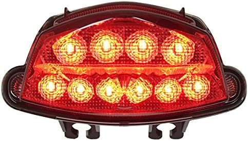 Integrated Sequential LED Tail Lights Smoke Lens for 2016-2020 Suzuki GSX-S1000 2018-2022 GSX-S750