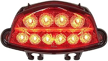 Integrated Sequential LED Tail Lights Smoke Lens for 2016-2020 Suzuki GSX-S1000 2018-2022 GSX-S750
