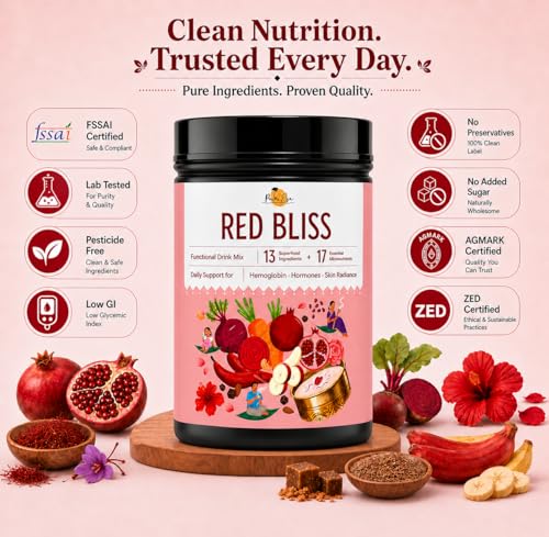 Image of Palm Era Red Bliss, 325g | Skin Radiance & Natural Wellness, Improve Hemoglobin, Boost Immunity (325g)