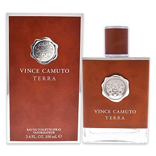 Vince Camuto Terra Eau de Toilette Spray for Men, 3.4 Fl Oz