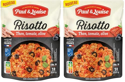 Risotto Thon Tomate Paul & Louise MO3379670022894 – Sachet Micro-ondable 300g - vue 6