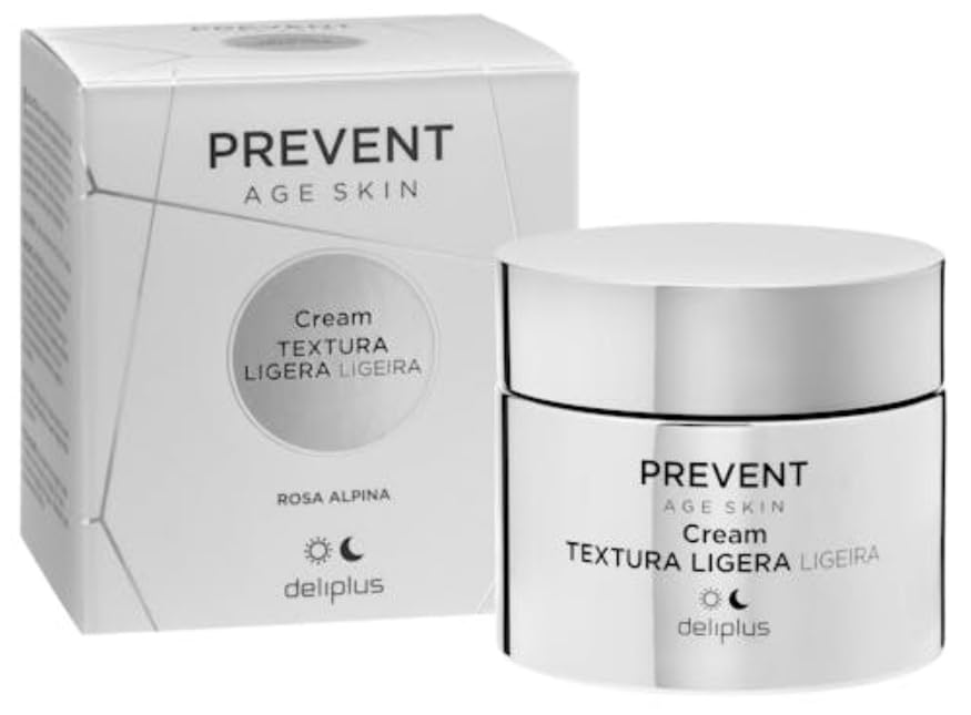 Crema Facial Textura Ligera Prevent Age Skin 50 ml. piel normal, mixta y grasa. Rosa Alpina. Deliplus