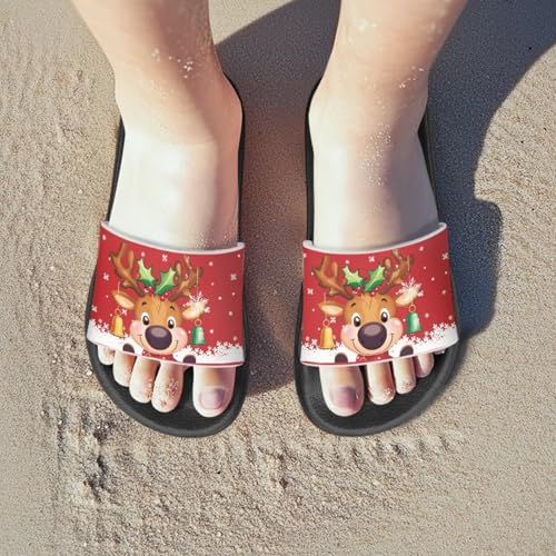 Image of Slides for Boys Girls Quick Drying Kids Slides Sandals Non-Slip