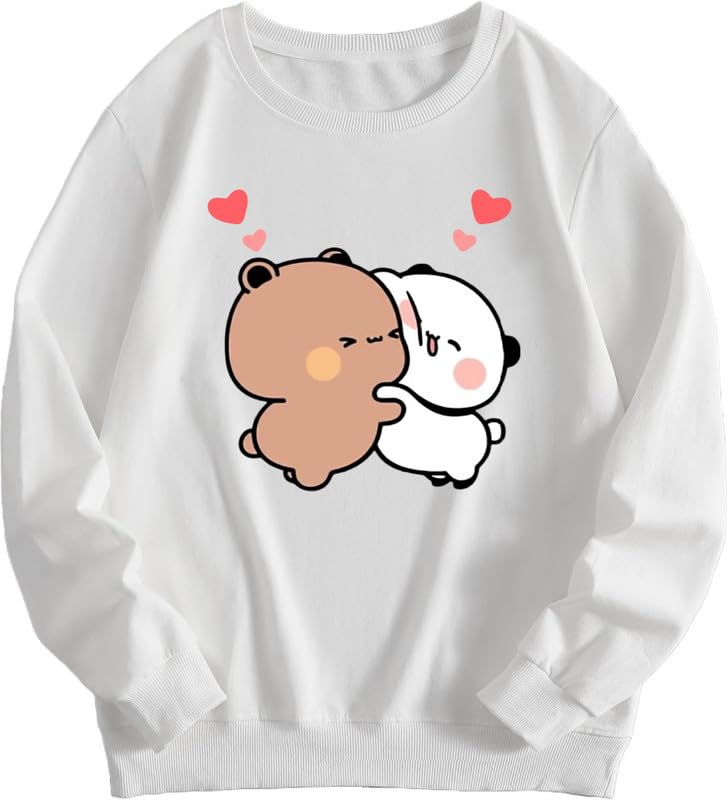 Rare Rabbit Cute Teddy Sweatshirt Hoodie Men Women Black Lavender Beige White Pink Brown Causal Stylish Latest Winter Jacket in black